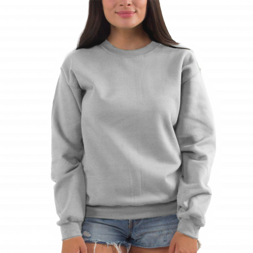 gildan ash grey sweatshirt