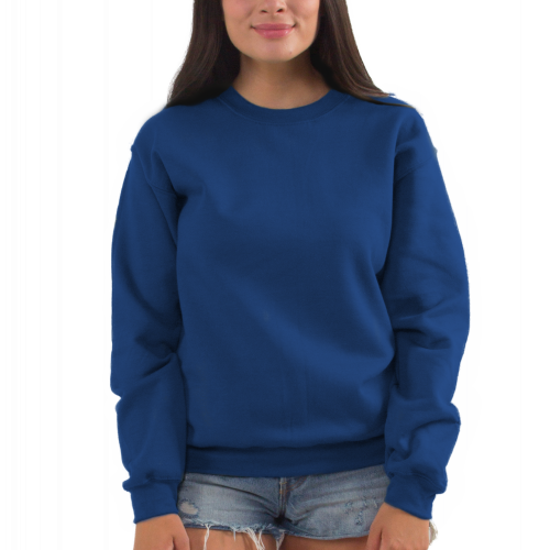 Gildan Crew Neck Sweatshirt Ash - Wizard | GoThreadly