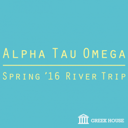 Alpha Tau Omega River Trip