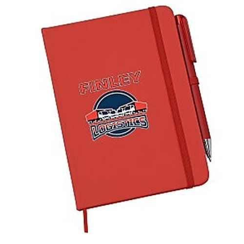 Taskright afton notebook with pen full color black wizard gothreadly