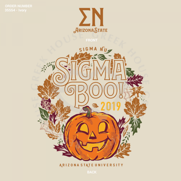 Arizona State Sigma Nu Sigma Boo 2019 Philanthropy Greek House